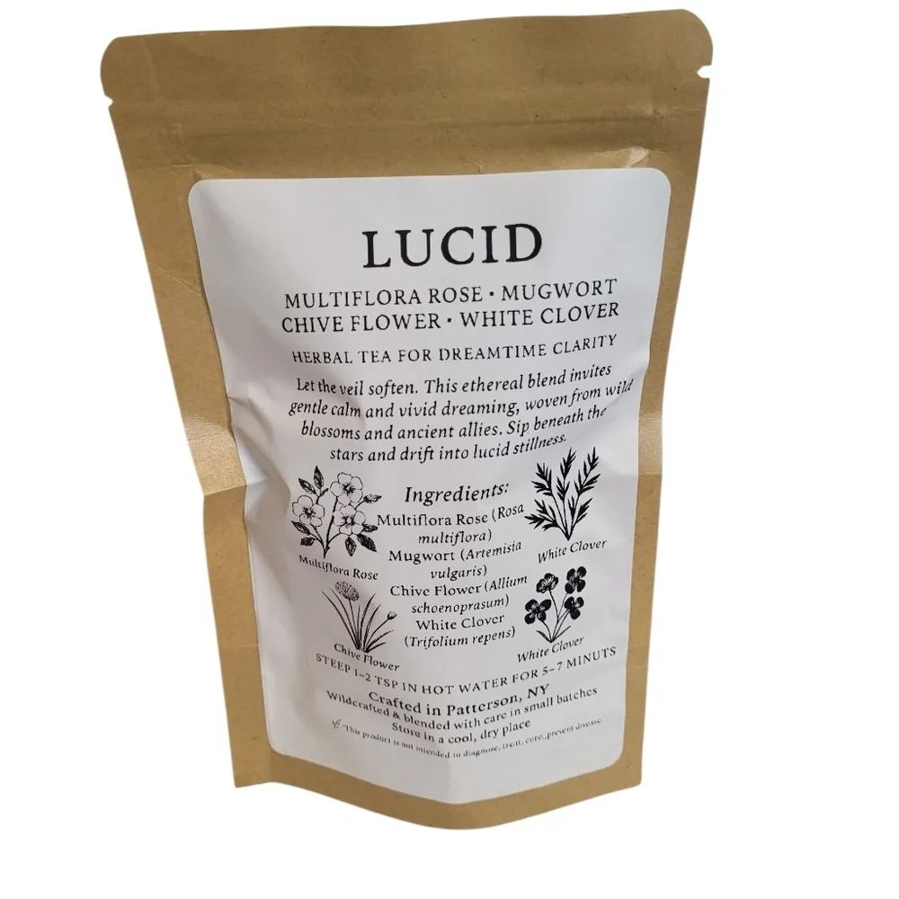 Witch’s Lucid Dream Tea  For Dreamwalking, Moonlit Clarity & Gentle Calm